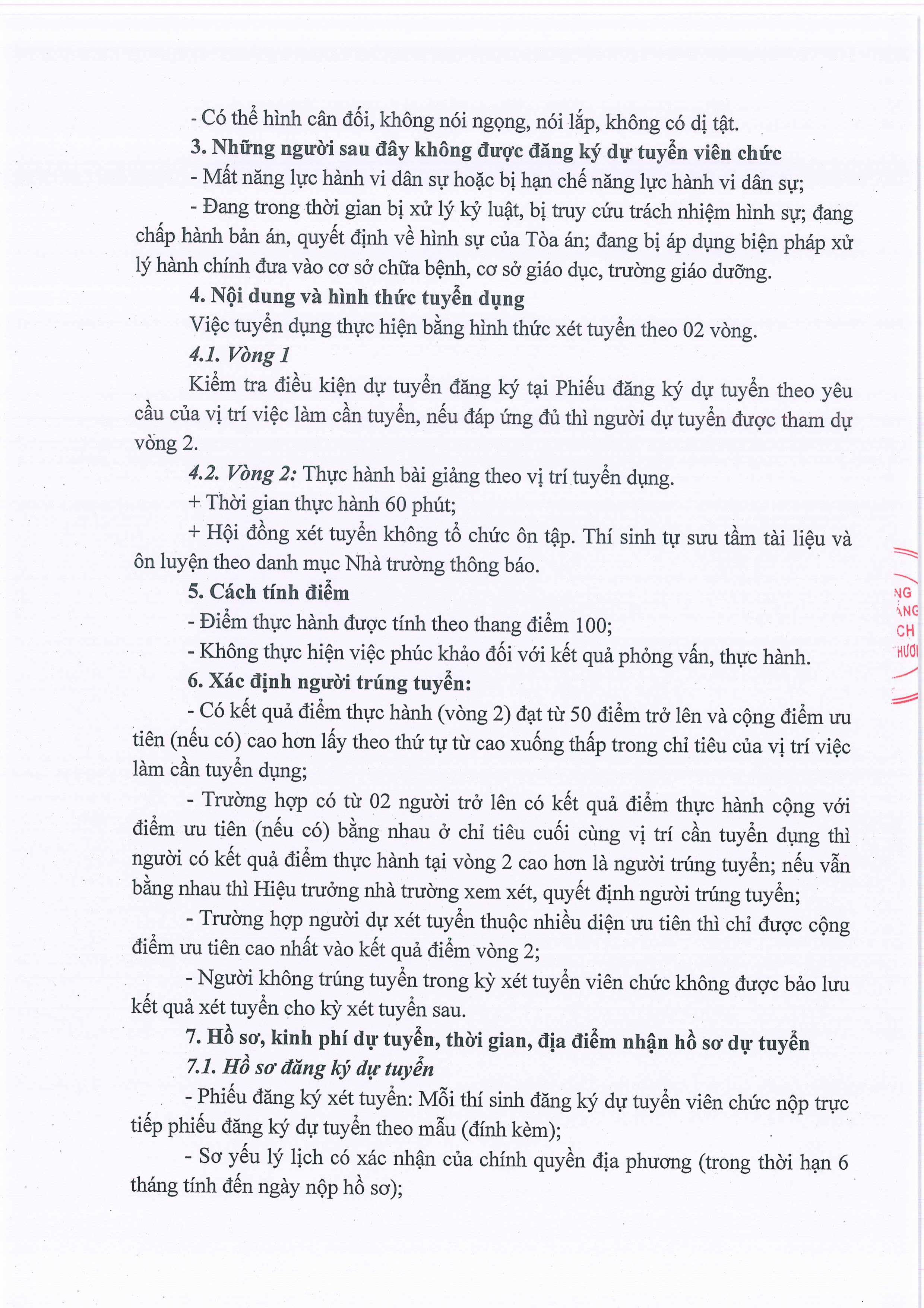 CV 595-DLCT Thông báo vv tuyển dụng viên chức-hình ảnh-1