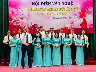 HỘI DIỄN VĂN NGHỆ CH&Agrave;O MỪNG115 NĂM NG&Agrave;Y QUỐC TẾ PHỤ NỮ (08/3/1910 &ndash; 08/3/2025)