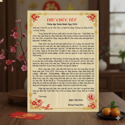 THƯ CH&Uacute;C TẾT 2026