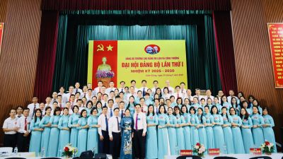 ĐẠI HỘI ĐẢNG BỘ TRƯỜNG CAO ĐẲNG DU LỊCH V&Agrave; C&Ocirc;NG THƯƠNG LẤN THỨ NHẤT, NHIỆM KỲ 2025-2030