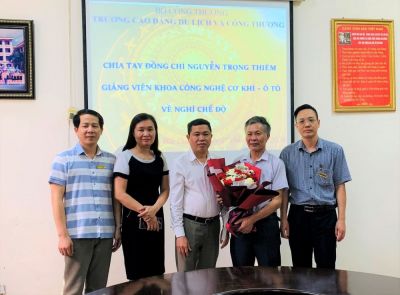 GẶP MẶT, CHIA TAY GIẢNG VI&Ecirc;N NGUYỄN TRỌNG THI&Ecirc;M NGHỈ HƯU