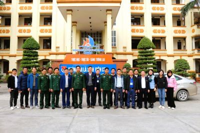 Kiểm tra c&ocirc;ng t&aacute;c Gi&aacute;o dục quốc ph&ograve;ng an ninh tại Trường Cao đẳng Du lịch v&agrave; C&ocirc;ng Thương