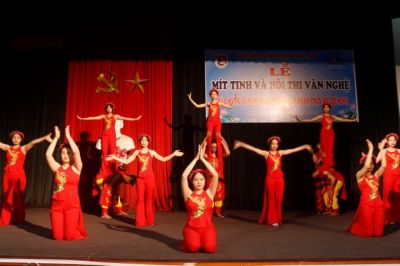 Văn nghệ ch&agrave;o mừng ng&agrave;y th&agrave;nh lập Đo&agrave;n TNCS HCM 26/3/2023